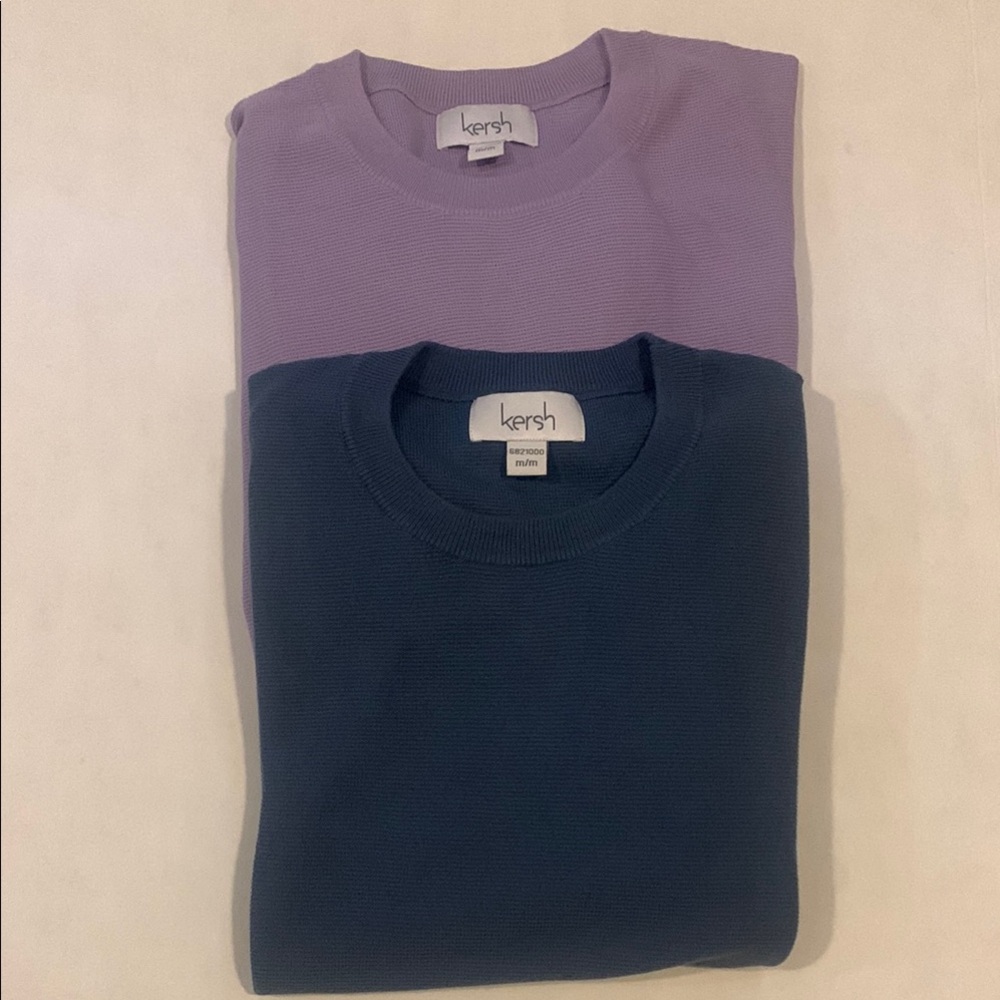 Kersh Crewneck Short- Sleeved Tops